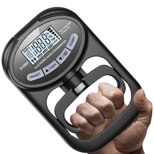 Hand Dynamometer Grip Strength Trainer - Electronic Hand Grip Strength Tester