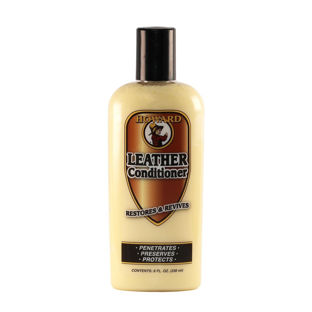 Howard Products LC0008 Leather Conditioner 8 oz Restores & Protects