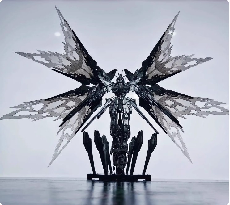 1/100 Changlong MGEX Strike Freedom - Model Kit Figures Gifts Hands-on with Wing