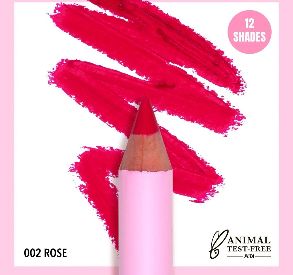 Moira Flirty Lip Pencil 002 Rose Made In Italy