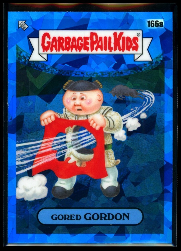 GORED GORDON 2021 Topps Sapphire Garbage Pail Kids Card #166a