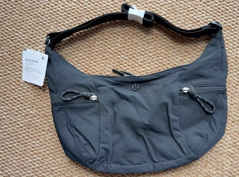 Lulmon 6L Slouchy Sling Bag in Black - Stylish & Spacious