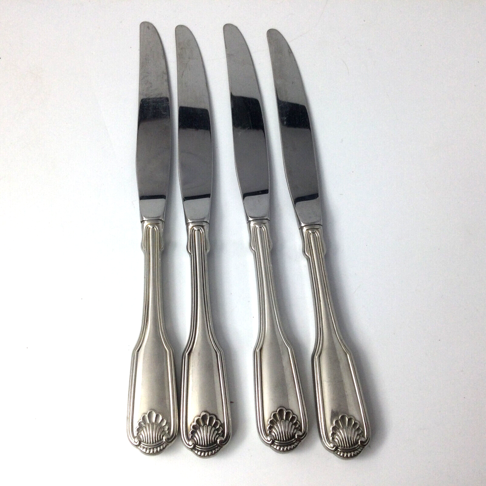 Oneida Stainless Steel Flatware Dinner Knives Set of 4