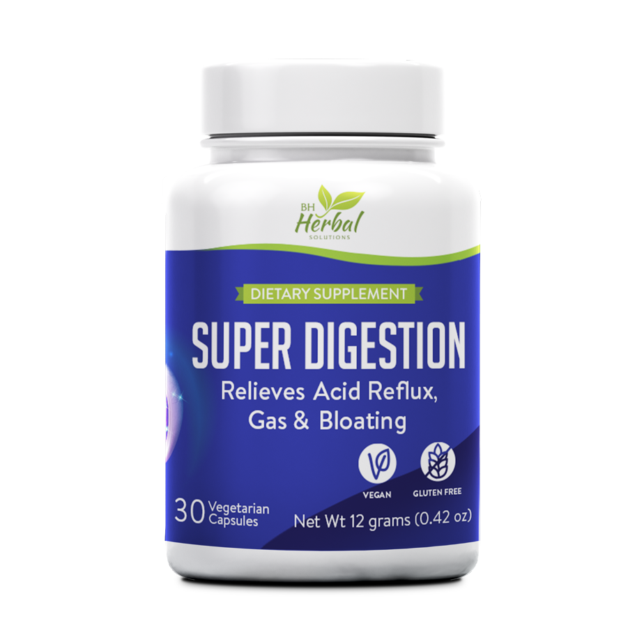 Herbal Digestive Aid - Digestive Health - Helps with Acid Reflux