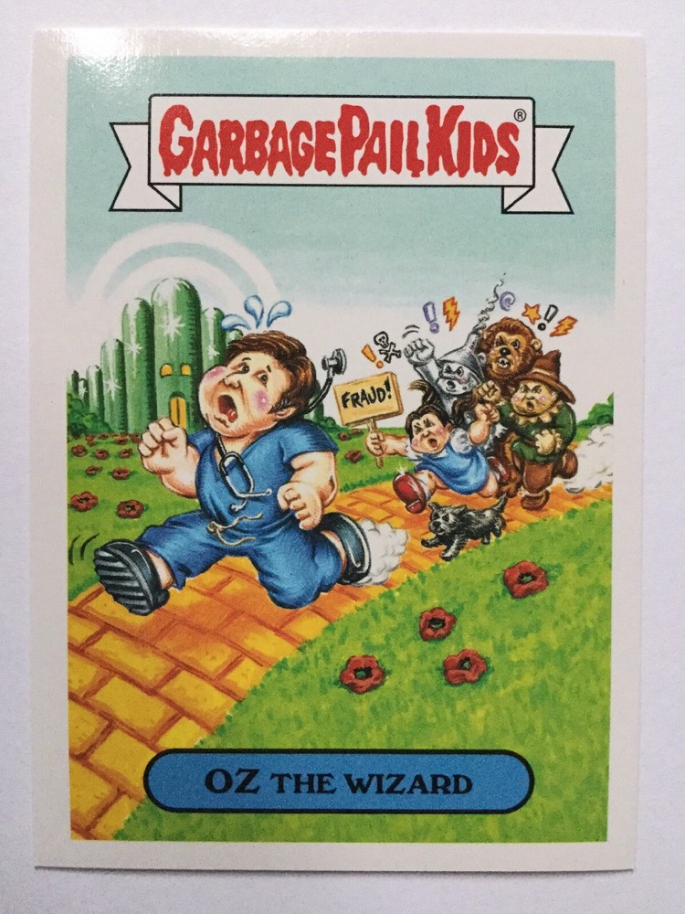 Garbage Pail Kids Prime Slime Trashy Daytime TV Sticker 1a Oz The Wizard-image