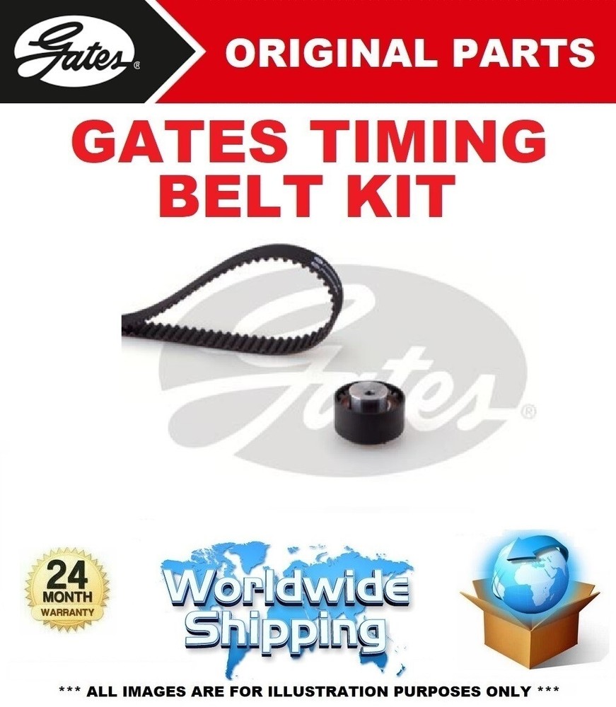 GATES TIMING BELT KIT for CHRYSLER DELTA 1.4 2011->on