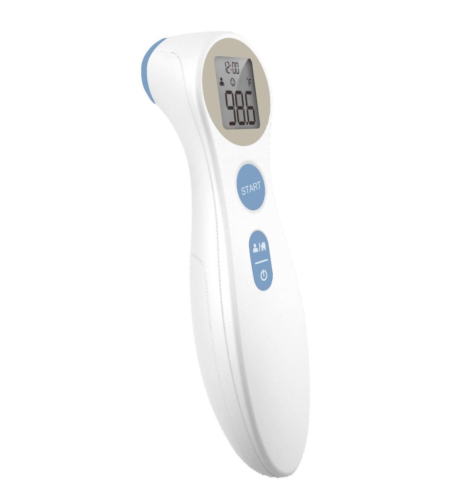Digital Forehead Thermometer - Infrared - White (Body Temperature