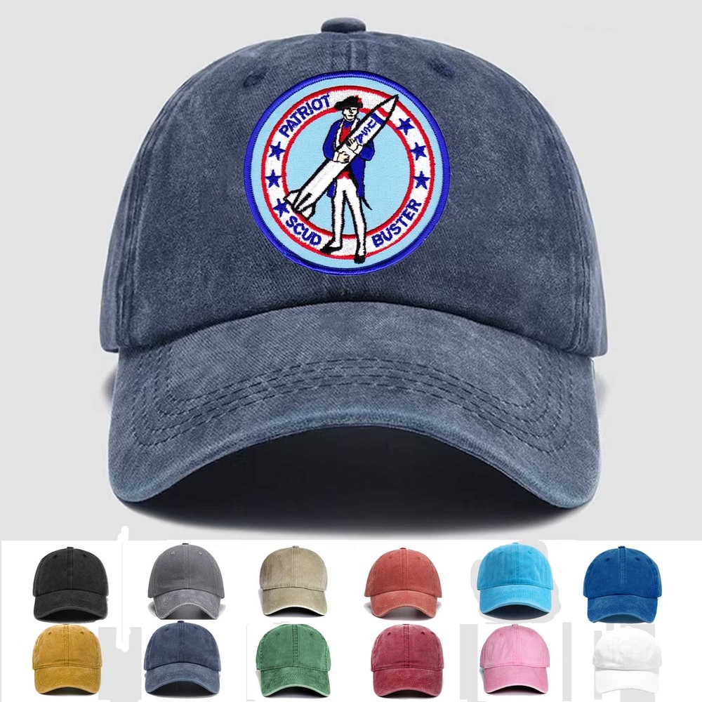 Custom Embroidered Hat Patriot Missile Systems, Veteran Cap, Trucker Hat, Gift