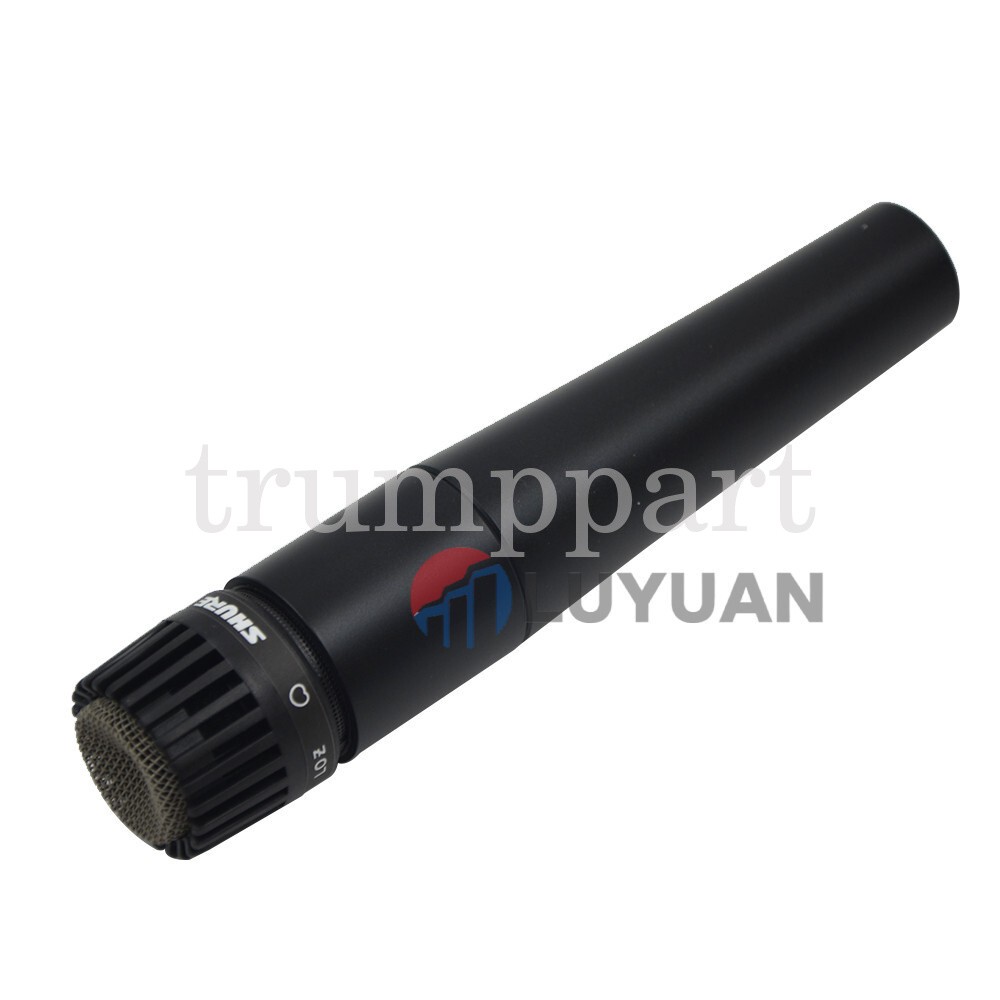 Black SM57 Dynamic Vocal Mic with Stand - Wired US