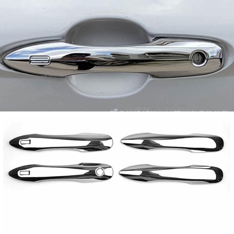 ABS Chrome Car Door Handles Cover Trim For Toyota Camry 2018-2025