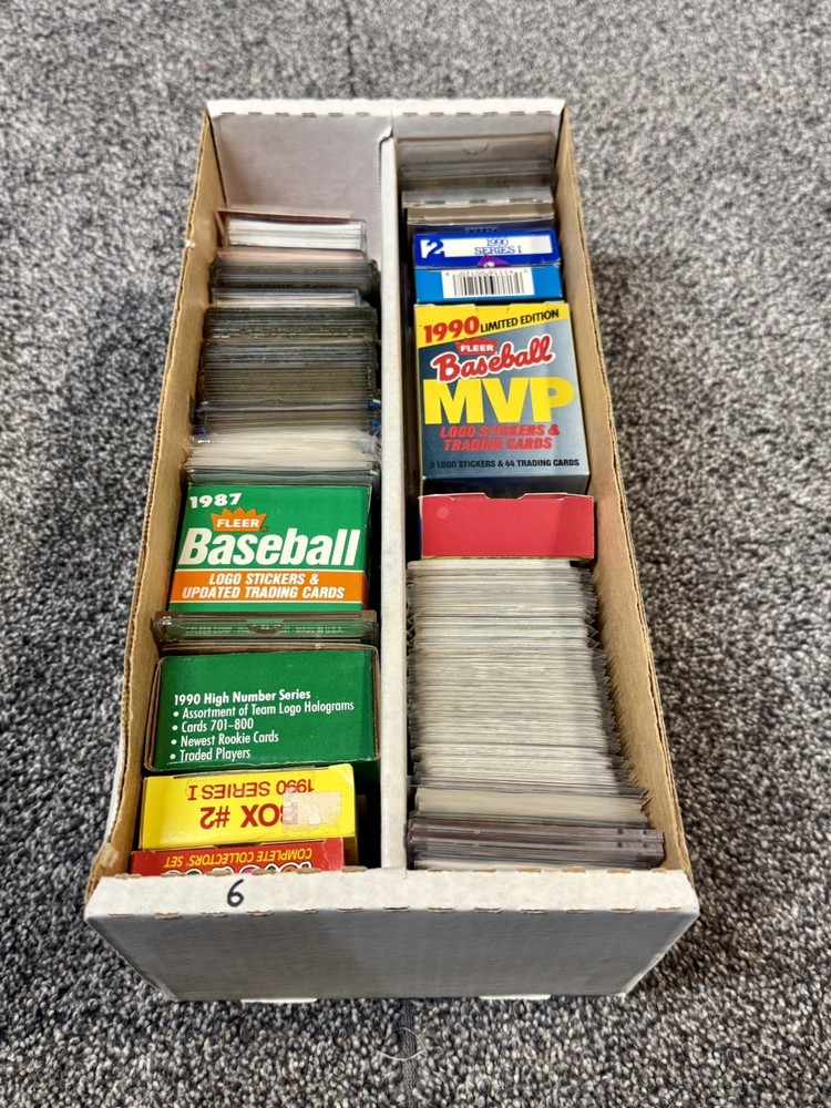 Huge Multi Sport Card Lot + Old Sets Rookies Autos New And Old Cards Collection