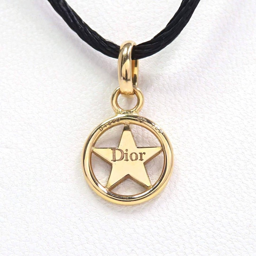 Christian Dior 750 Diamond Necklace in 18K Rose Gold