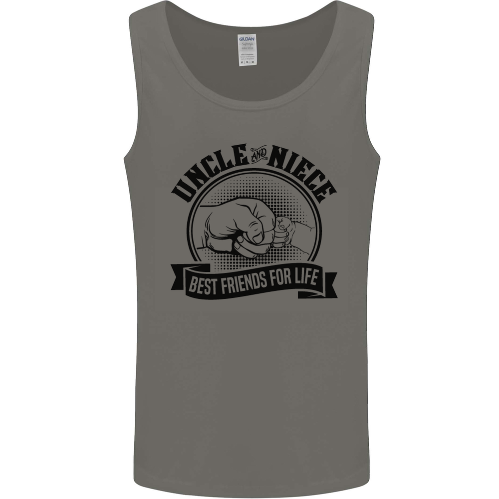 Uncle & Niece Best Friends Uncles Day Mens Vest Tank Top