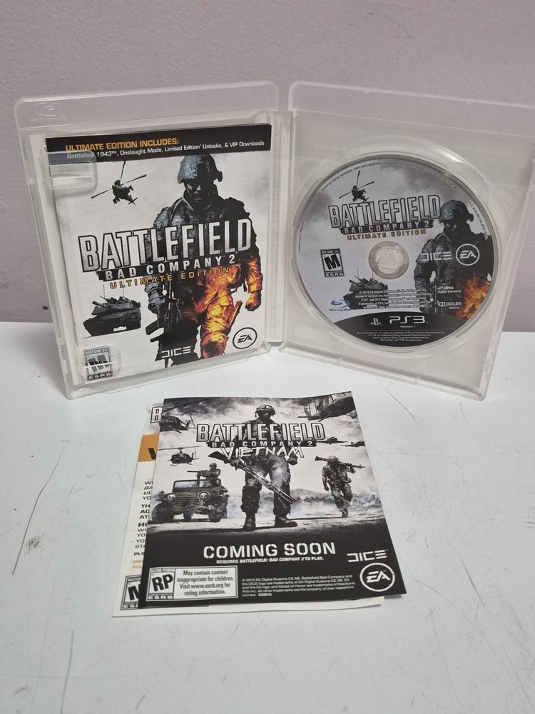 Battlefield Bad Company 2 Limited Edition (PS3) CIB - Complete with Manual