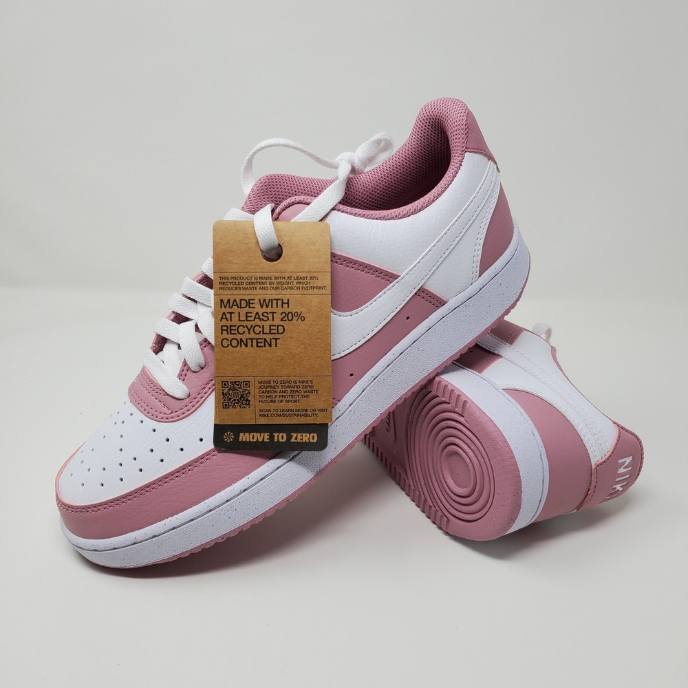 Nike Court Vision Next Nature Low Elemental Pink DH3158-603 Women's Size 10.5
