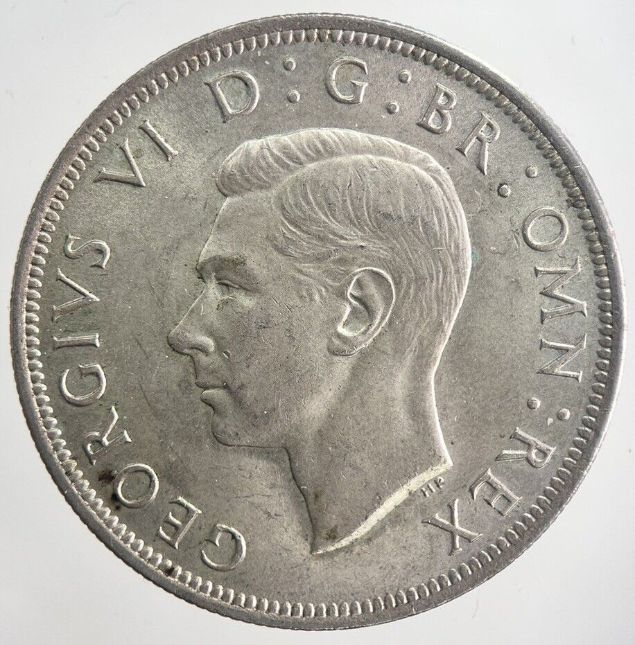 1945 George VI Silver Half-Crown Coin | Very Fine Condition | a6351
