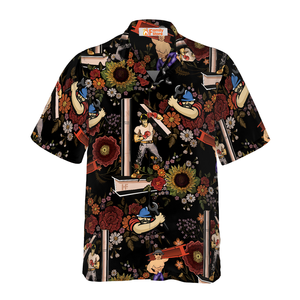 Ironworker Proud 2 Hawaiian Shirt