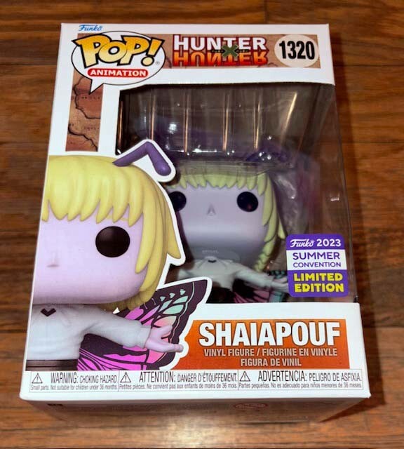 New Funko Pop Anime 1320 Shaiapouf Hunter x Hunter Vaulted SDCC Exclusive