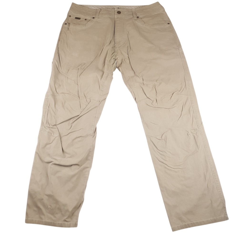 Kuhl Revolvr Mens 36x32 Tan Brown Cargo Hiking Pants