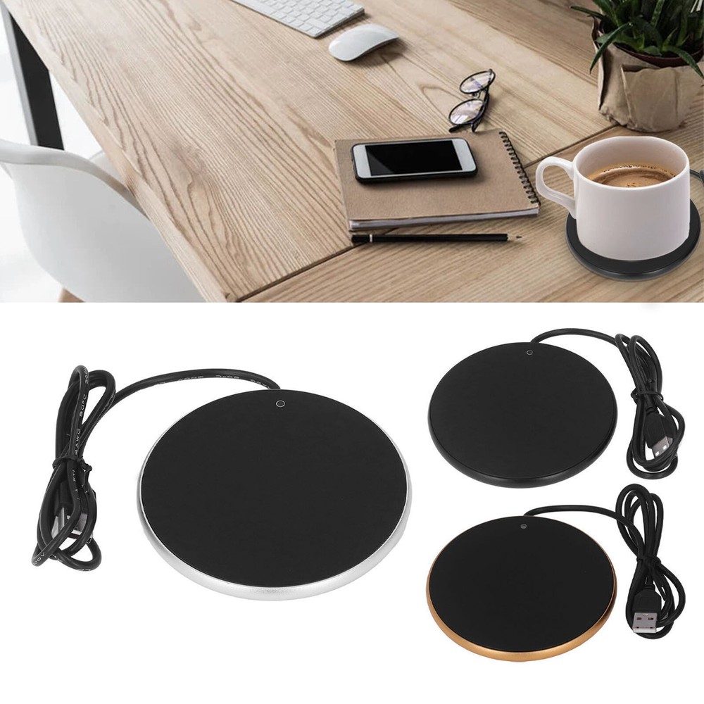 USB Coffee Mug Warmer 55°C Constant Temperature Compact Smart Candle Warmer