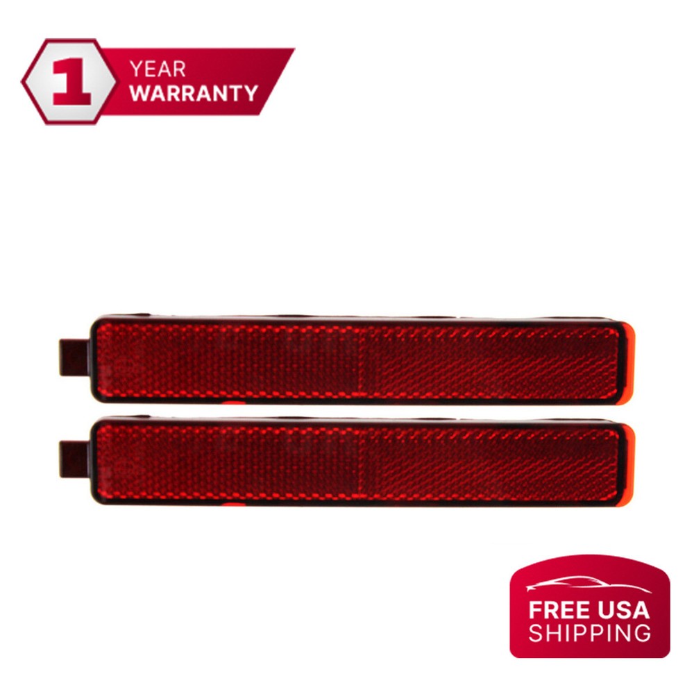 88-23 Chevy Equinox Trailblazer Buick Enclave GMC Bumper Reflector Replacement