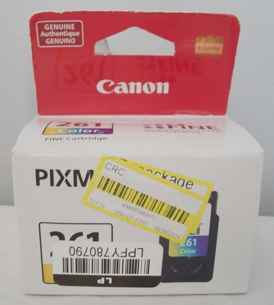 Genuine OEM Canon Pixma CL-261 Color Fine Printer Ink Cartridge 8.3ml