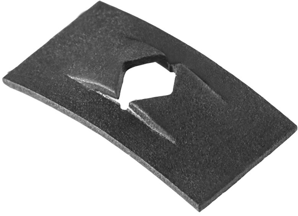 AMZ Clips And Fasteners 100 Flat Nuts 3/32 Stud Size 1/4 X 7/16