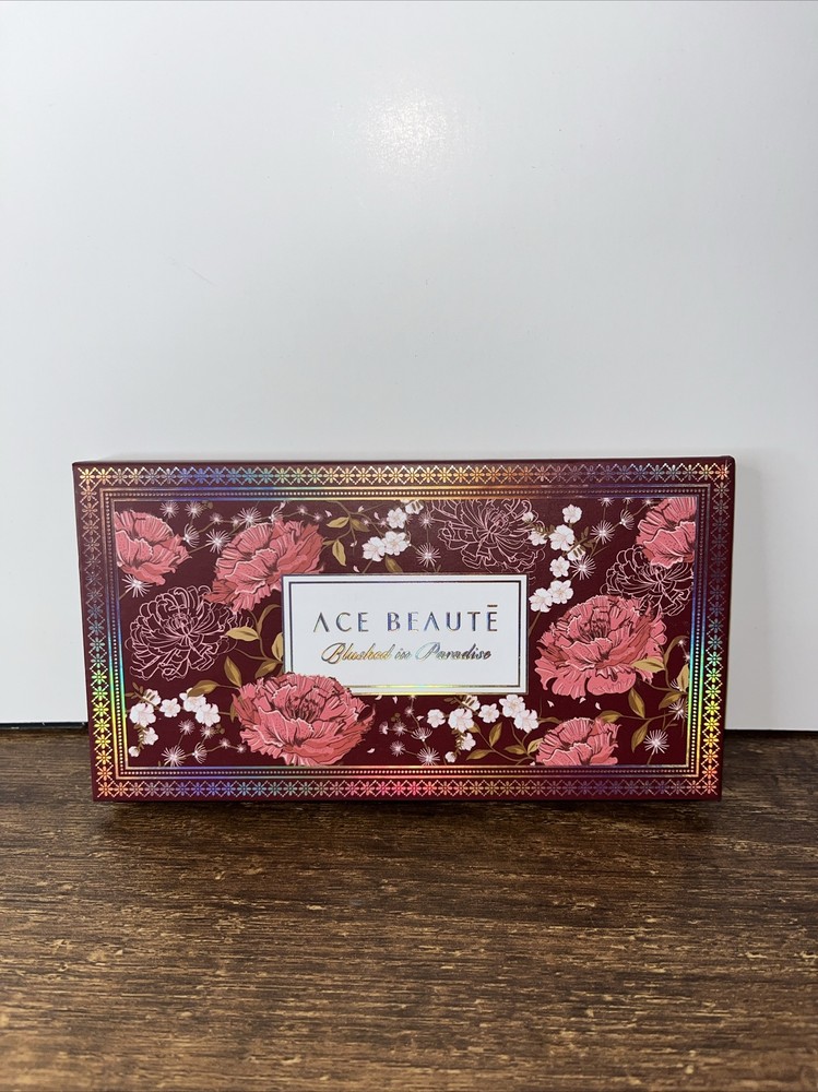 ACE BEAUTE BLUSHED IN PARADISE PALETTE FULL SIZE 4 SHADES NEW