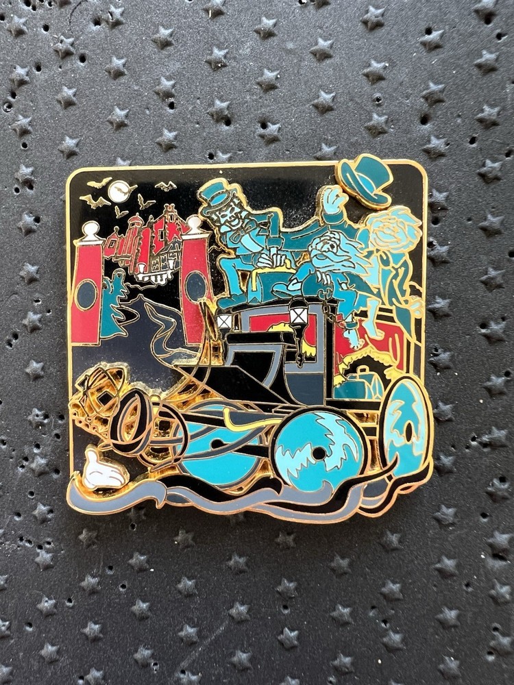 WDW Limited Edition Hitchhiking Ghosts White Glove Disney Pin 500