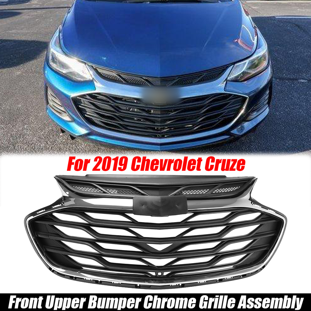 Front Upper Chrome Grille Assembly For 2019 Chevrolet Cruze 42674397