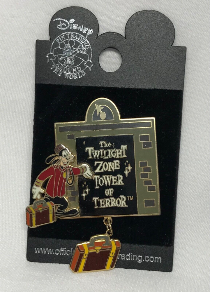 Disney Twilight Zone Tower Of Terror, Goofy. Pin. New.
