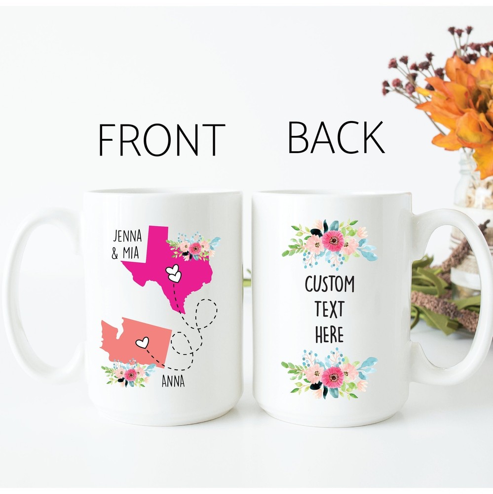 Custom Sister Gift Mug Personalized Sisters Mug Sister Moving Away Gift Best