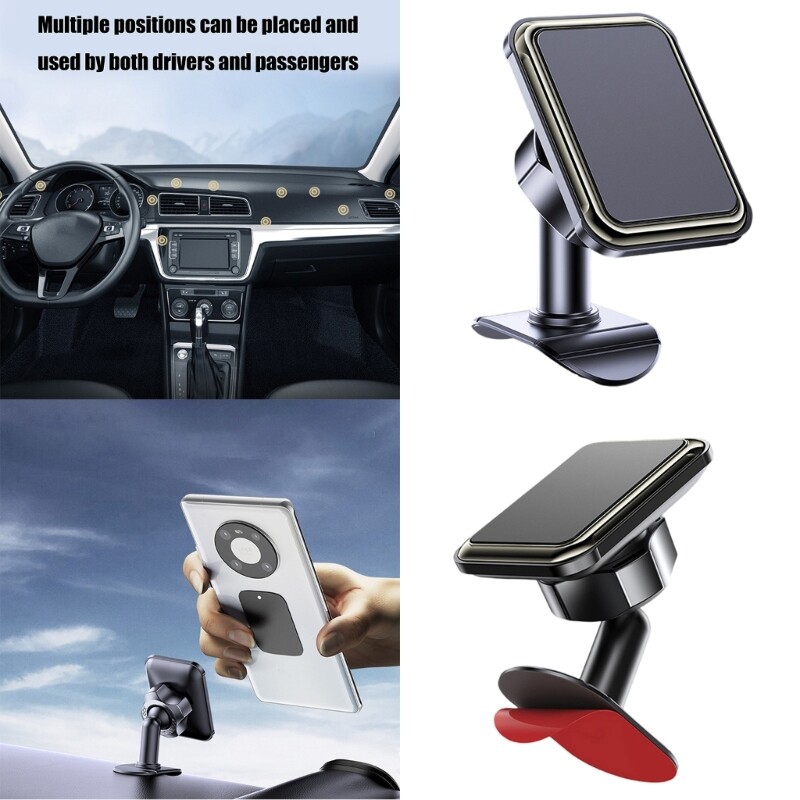 360° Rotating Adjustable Phone Holder Stand for Hands-Free Viewing  