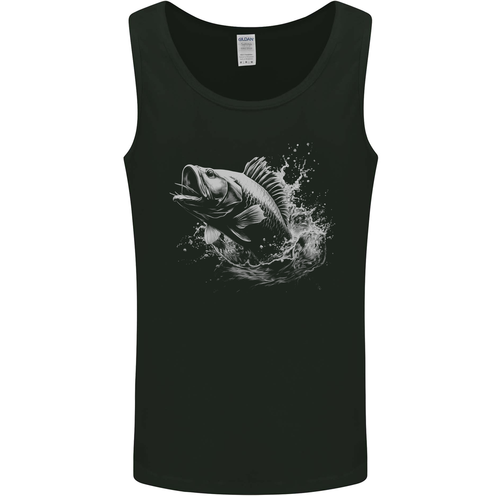 A Carp Fish Mens Vest Tank Top