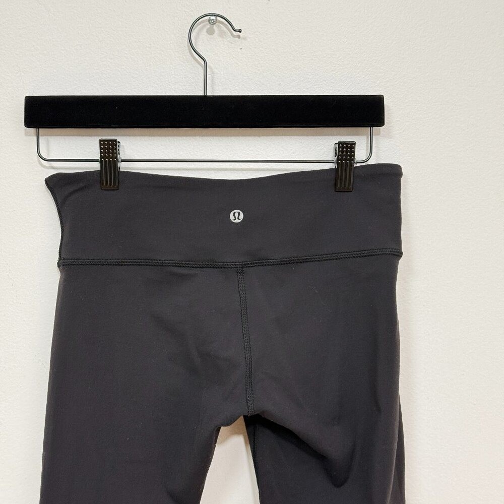 Lululemon Women's Black High Rise Leggings Stretch Athletic Yoga Pants Size 6