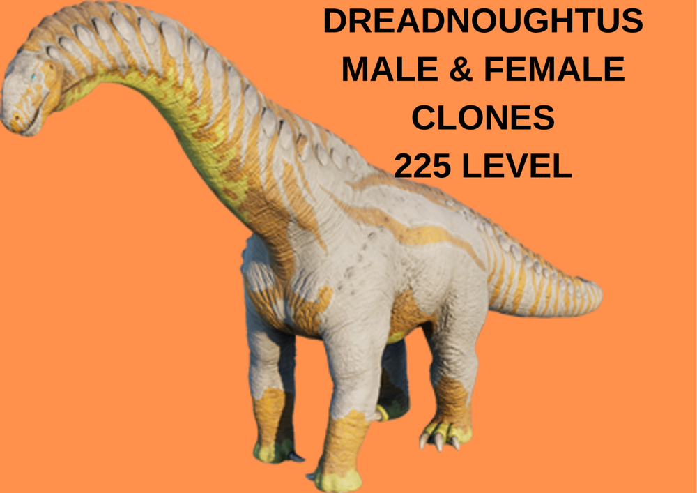 Dreadnoughtus %100 imprint & CLONES COTTON CC Ark Survival Ascended Official PVE