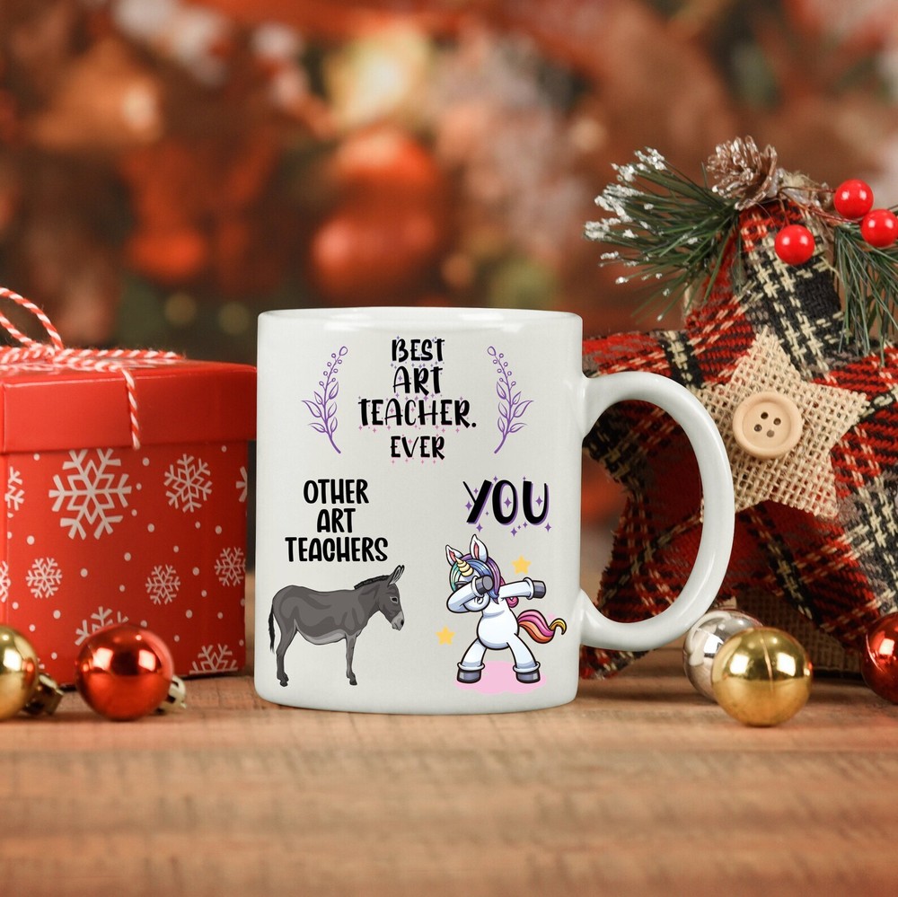 Art Teacher Gift Art Teacher Mug Personalized Art Teacher Mug Art Teacher Apprec
