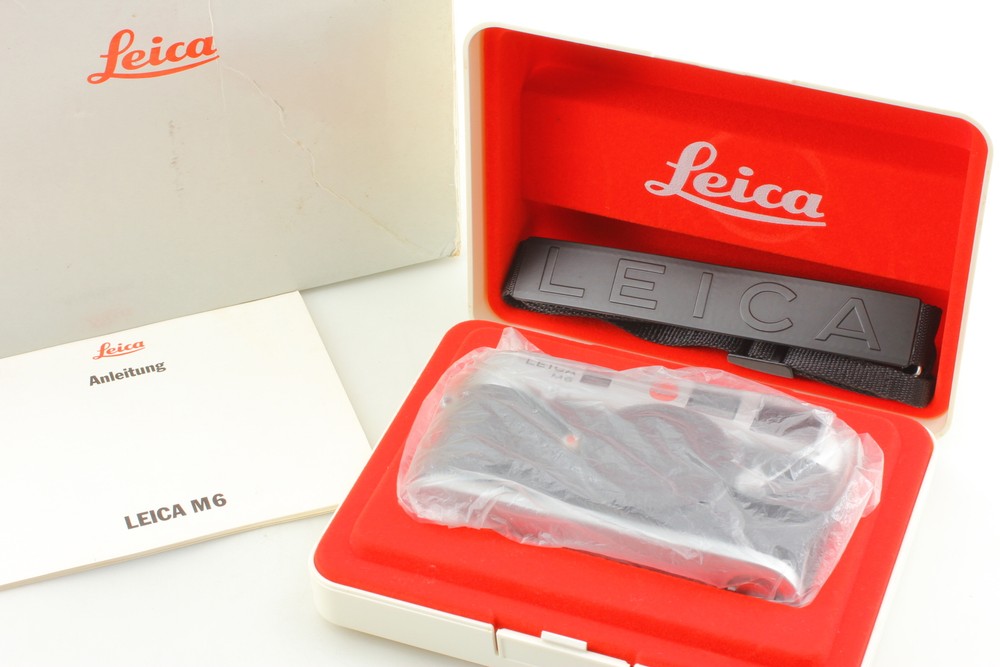 [Almost Unused] LEICA M6 Non TTL 0.72 Silver Rangefinder 35mm Film Camera JAPAN