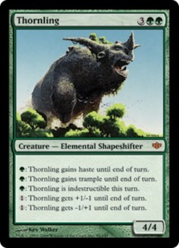 1x Thornling Heavy Play MTG Magic - Kid Icarus -
