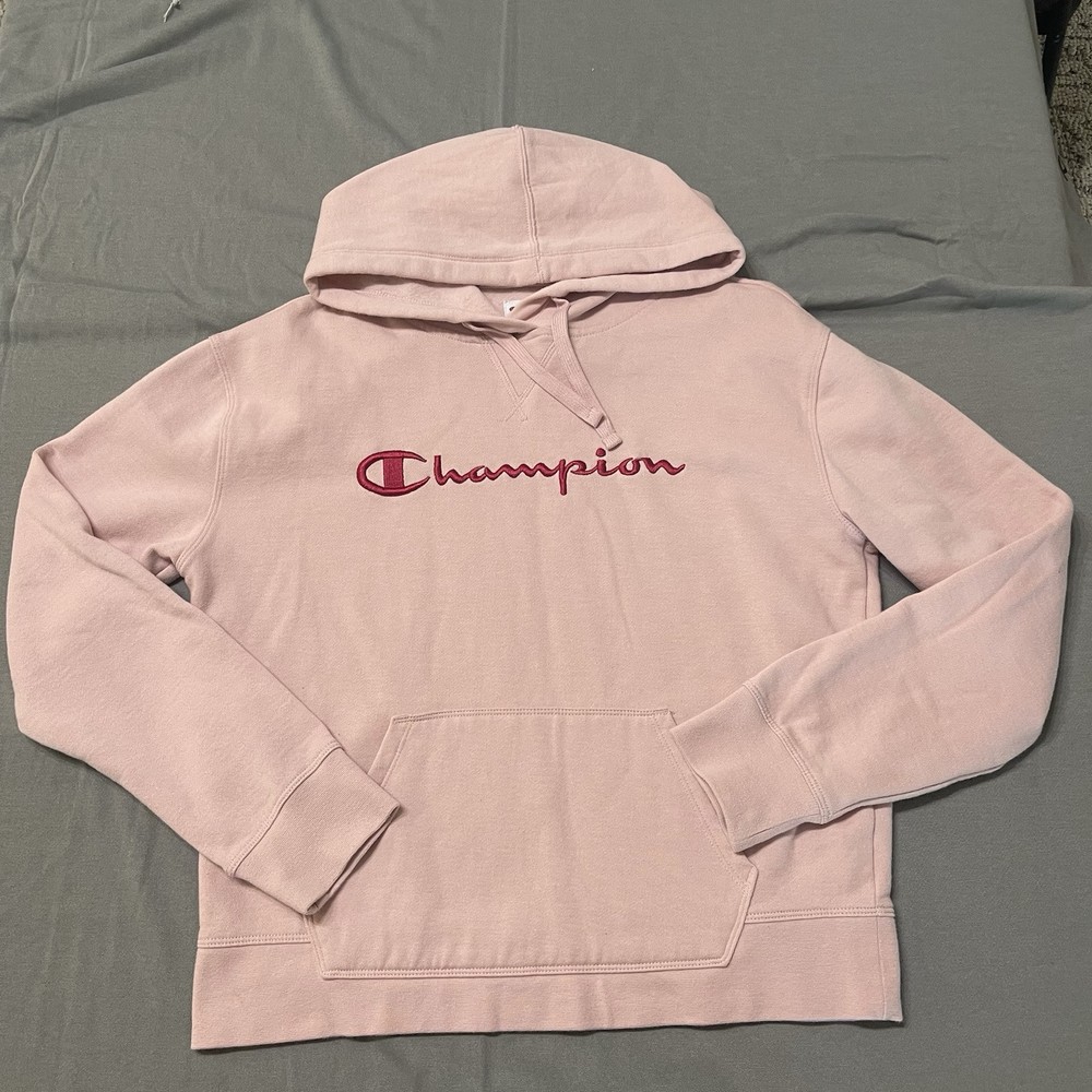 Champion women’s Pink Hoodie. Size Medium.