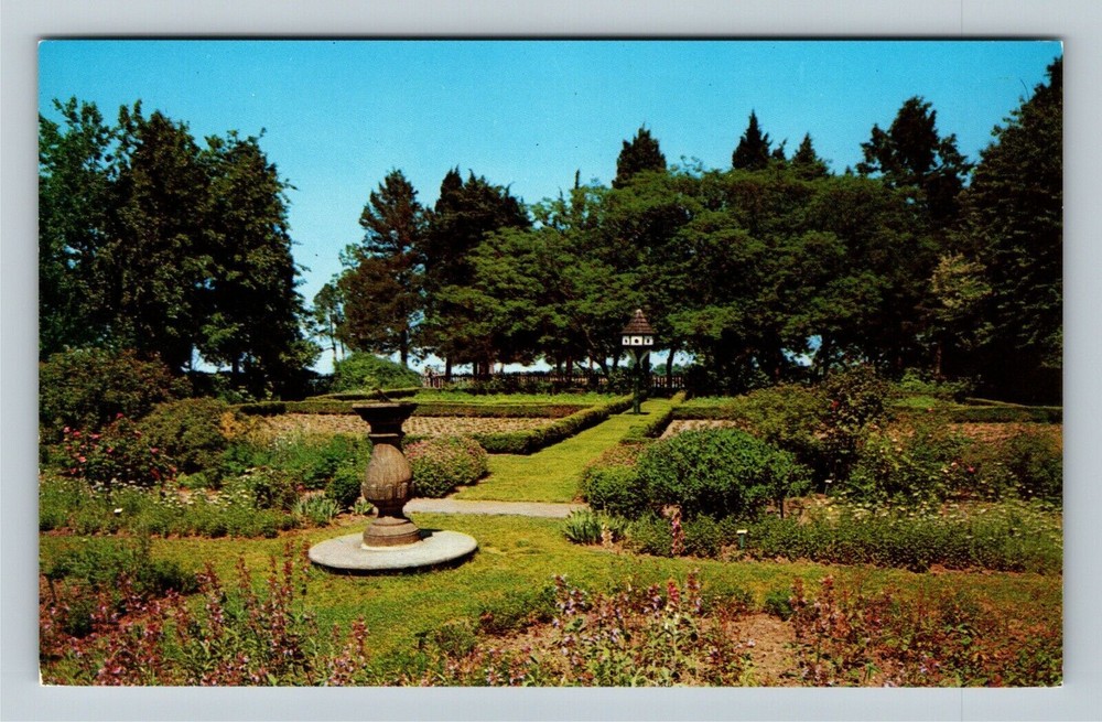 Vintage Westmoreland County VA Postcard Featuring GW Birthplace & Colonial Garden  