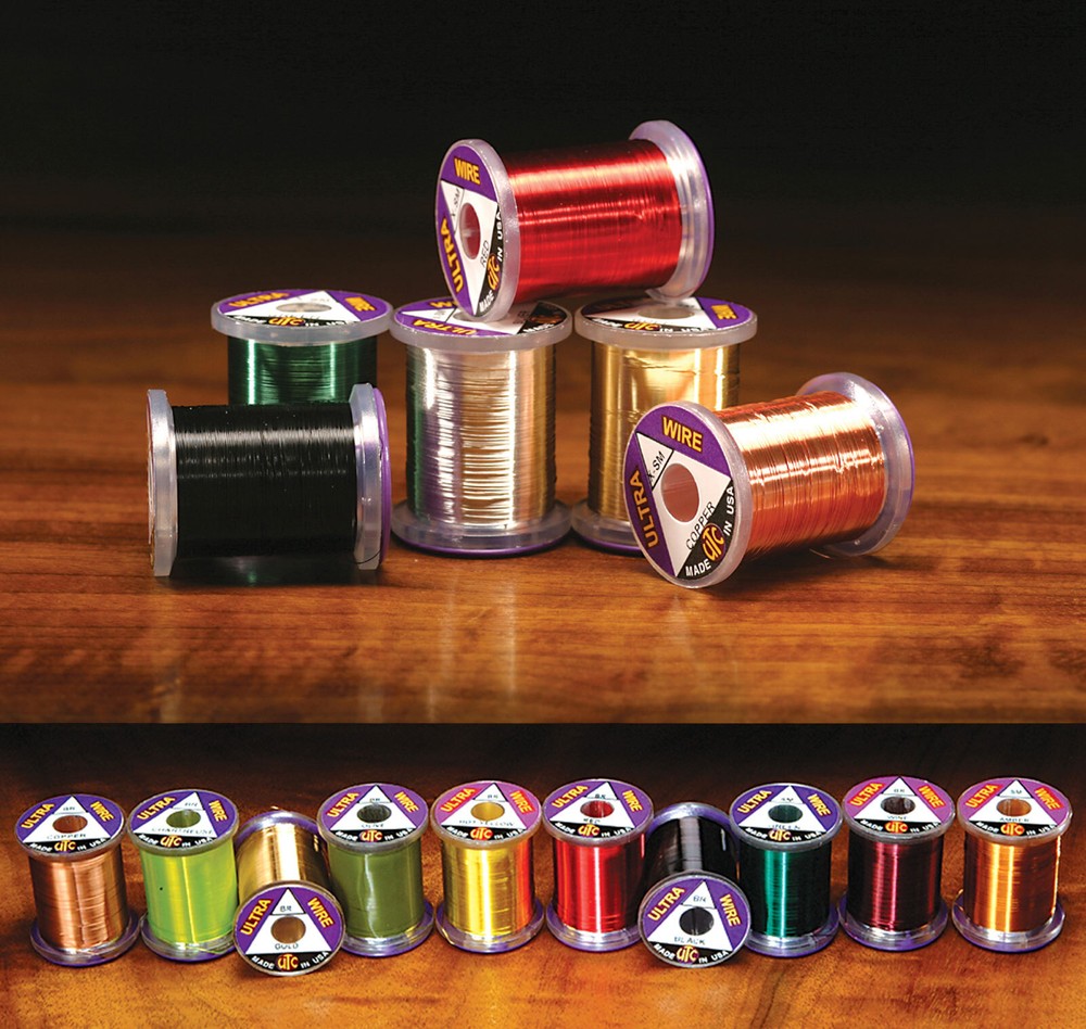 UTC Ultra Wire XS, Small, Medium, Brassie Fly Tying Materials