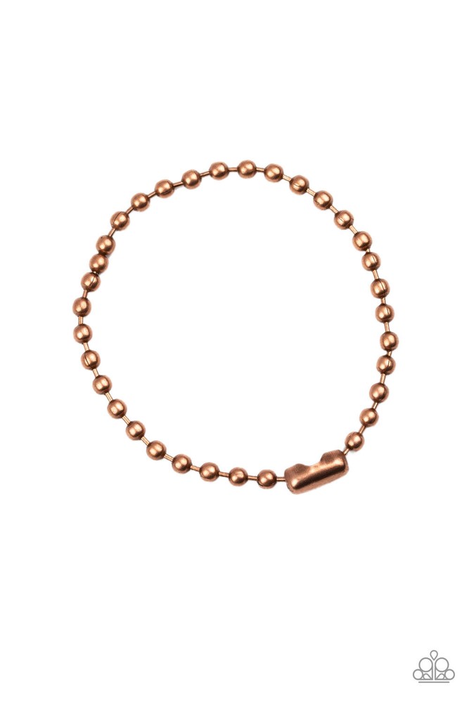 The Recruit - Coppertone - Paparazzi Accessories Men's Bracelet