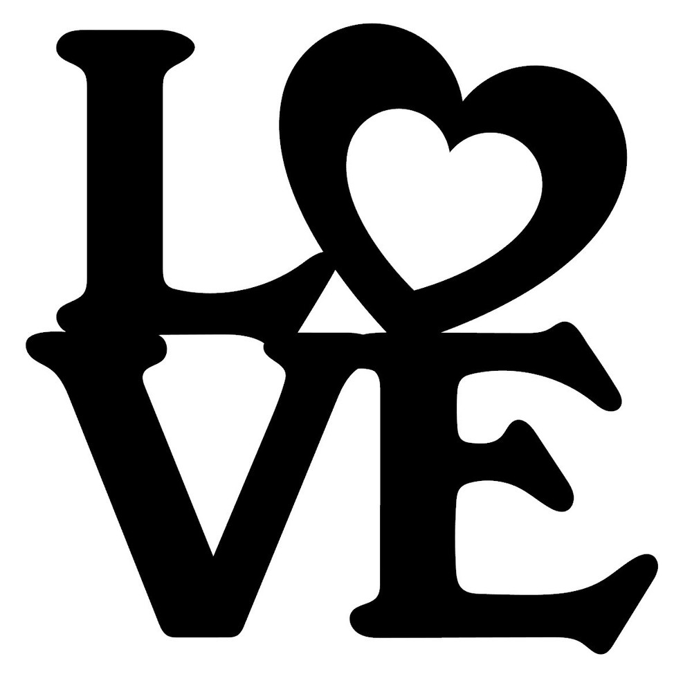 Valentines Day Love Vinyl Decal Sticker - Romantic Design 5