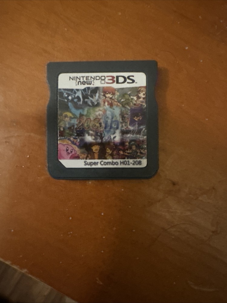 Ninetendo 3DS Super Combo 208 Games