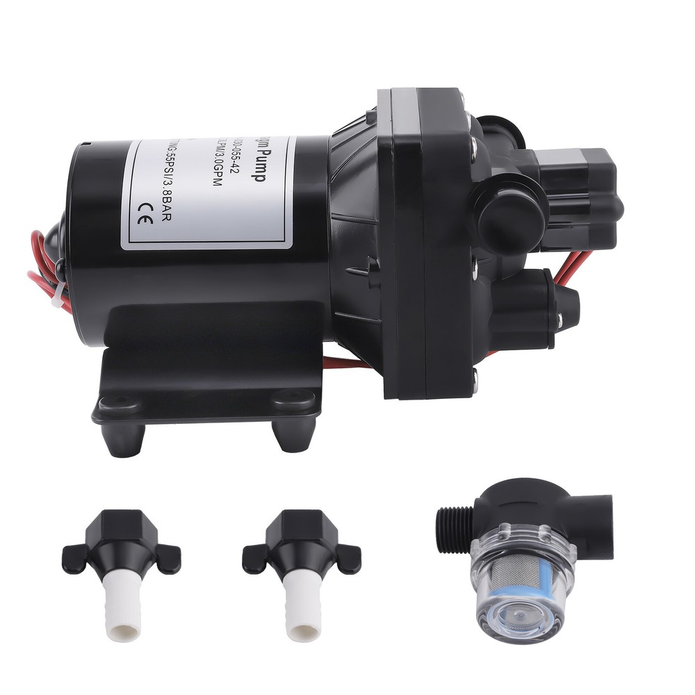 Water Pump 7.5Amps 12V Strainer for RV/Yacht for 4008-101-A65 for 4008-101-A65