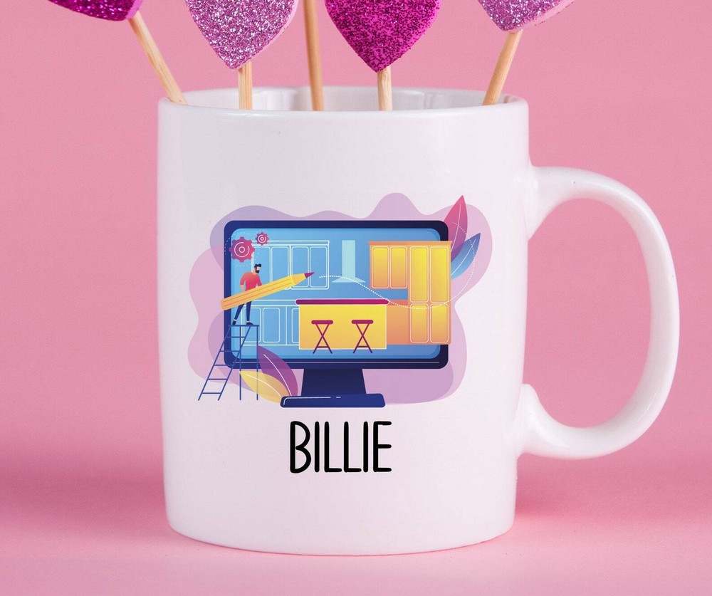 Personalized Interior Designer Mug Interior Designer Gift Best Interior Designer