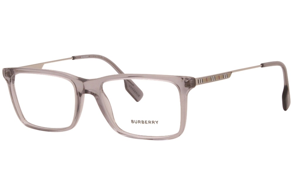 Burberry Harrington B-2339 3028 Eyeglasses Frame Men's Grey/Silver Full Rim 55mm