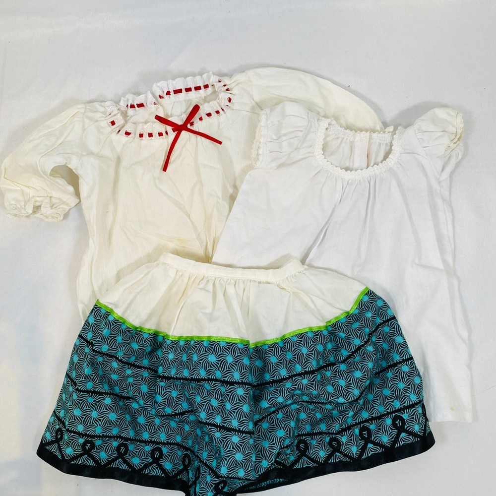 18-inch American Girl Doll Josefina Feast Day Birthday Outfit with Skirt and Nightgown