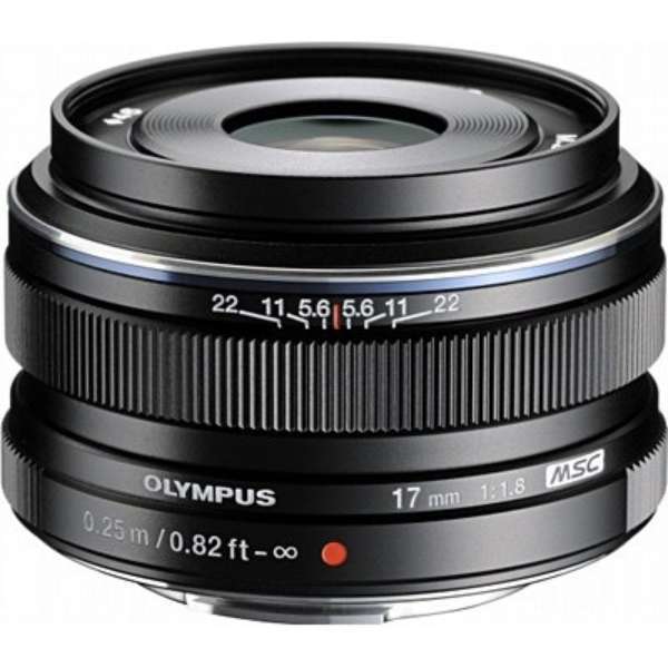 Olympus M.Zuiko 17mm F1.8 Black Lens for Mirrorless Cameras